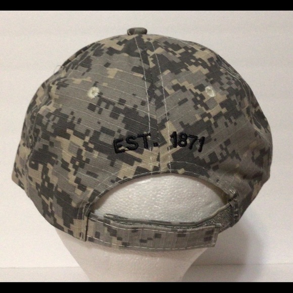 Nra National Rifle Assoc Camo Hat Baseball Cap New - Picture 5 of 6